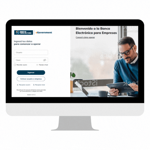 eGovernment GIF Rotador de imágenes de Nuevo Home Banking 3.0 del BTF
